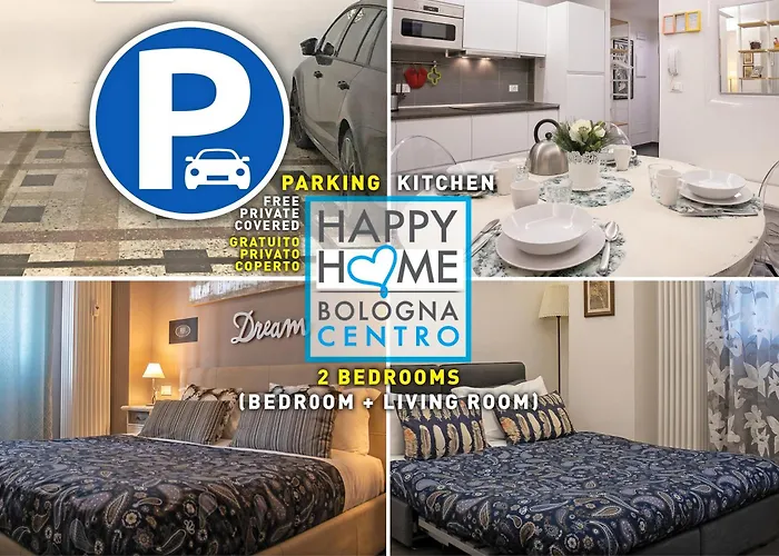 Happy Home Bo Centro FREE PRIVATE PARKING Bologna