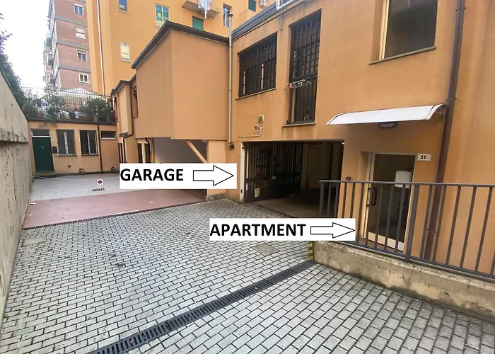 Fashion Apartment Gold Bologna With Jacuzzi & Car Garage