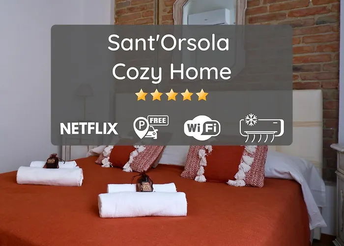 Free Parking & A/C Sant'Orsola Cozy Home Bologna