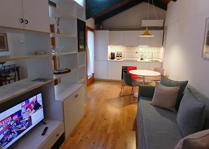 Italian design small attic Bologna